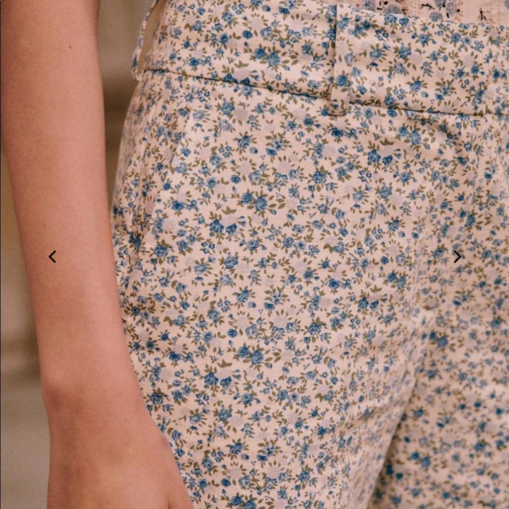 Sezane Gustavo trousers pants medium 38